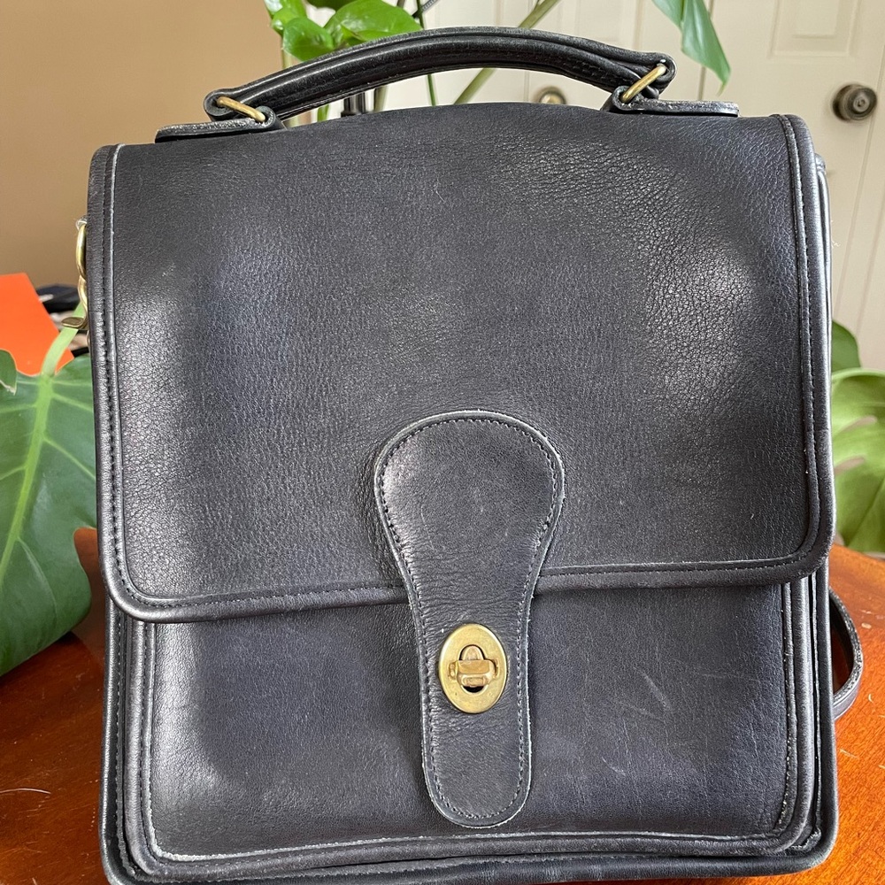Vintage COACH Station Bag #110 Crossbody Back Leather